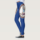 Staatsflagge von Virginia Leggings (Links)