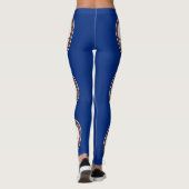 Staatsflagge von Virginia Leggings (Rückseite)
