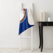 Staatsflagge von Virginia Sherpadecke (Beispiel)