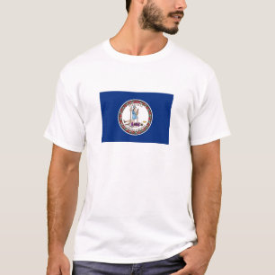Staatsflagge von Virginia T-Shirt