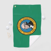Staatsflagge Washington, USA Golfhandtuch (Insitu)