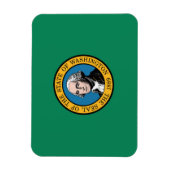 Staatsflagge Washington, USA Magnet (Vertikal)