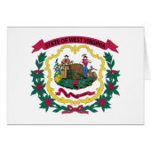Staatsflagge West Virginia (Vorderseite (Horizontal))