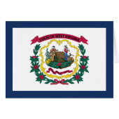 Staatsflagge West Virginia (Vorderseite (Horizontal))