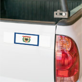 Staatsflagge West Virginia Autoaufkleber (Auf Lkw)
