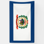 Staatsflagge West Virginia Banner (Vertikal)