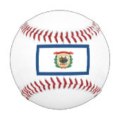 Staatsflagge West Virginia Baseball (Rückseite)
