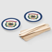 Staatsflagge West Virginia Fächer (Non-assembled)