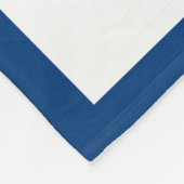 Staatsflagge West Virginia Fleecedecke (Ecke)