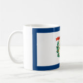 Staatsflagge West Virginia Kaffeetasse (Links)