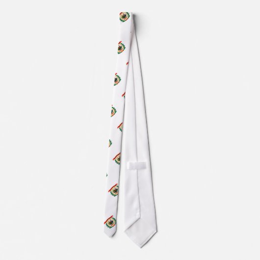 Staatsflagge West Virginia Krawatte (Rückseite)