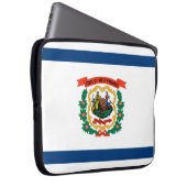 Staatsflagge West Virginia Laptopschutzhülle (Vorne Rechts)