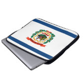 Staatsflagge West Virginia Laptopschutzhülle (Vorne Knopf)
