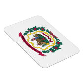 Staatsflagge West Virginia Magnet (Rechte Seite)