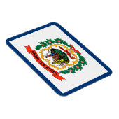 Staatsflagge West Virginia Magnet (Rechte Seite)