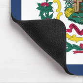 Staatsflagge West Virginia Mousepad (Ecke)