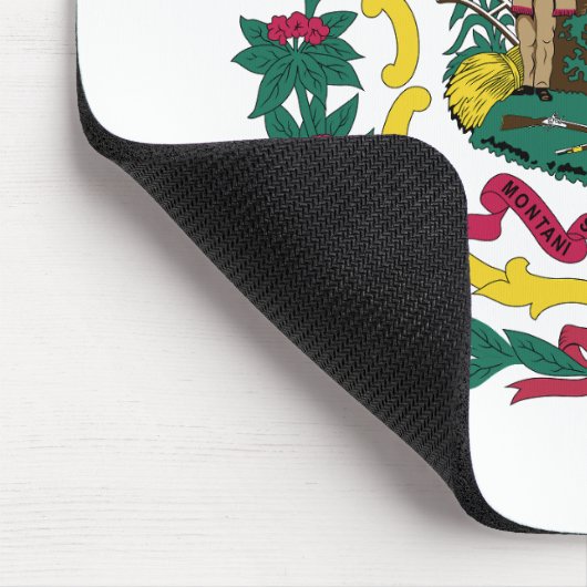 Staatsflagge West Virginia Mousepad (Ecke)