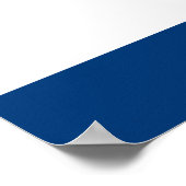 Staatsflagge West Virginia Poster (Ecke)