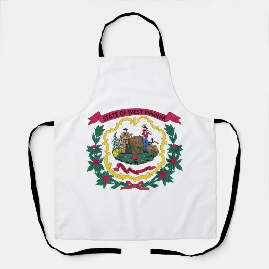 Staatsflagge West Virginia Schürze (Vorderseite)