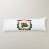 Staatsflagge West Virginia Seitenschläferkissen (Rückseite)