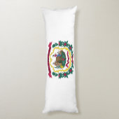 Staatsflagge West Virginia Seitenschläferkissen (Rückseite (Vertikal))