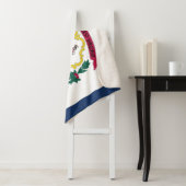 Staatsflagge West Virginia Sherpadecke (Beispiel)