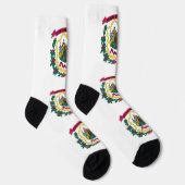 Staatsflagge West Virginia Socken (Rechts)