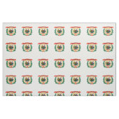 Staatsflagge West Virginia Stoff (Fat Quarter (45,7 x 55,9 cm))