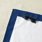 Staatsflagge West Virginia Strandtuch (Beispiel)