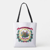 Staatsflagge West Virginia Tasche (Rückseite)