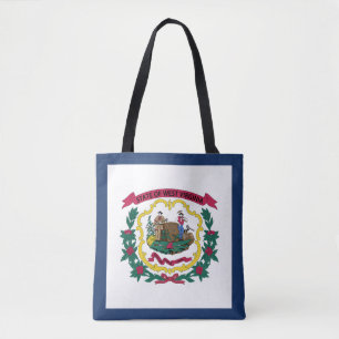 Staatsflagge West Virginia Tasche