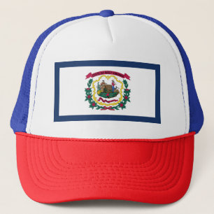 Staatsflagge West Virginia Truckerkappe