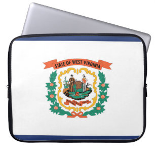 Staatsflagge West Virginia, USA Laptopschutzhülle