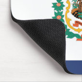 Staatsflagge West Virginia, USA Mousepad (Ecke)