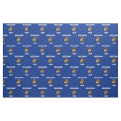 Staatsflagge Wisconsin Stoff (Fat Quarter (45,7 x 55,9 cm))