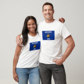 Staatsflagge Wisconsin T-Shirt (Unisex)
