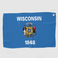Staatsflagge Wisconsin, USA