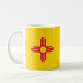 Staatsflagge Zia Sun Kaffeetasse (Links)