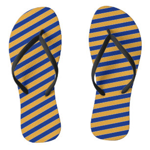 Staatsflaggenfarben von Massachusetts Badesandalen
