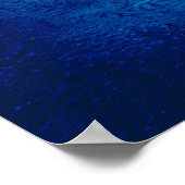 Staatsflaggengrunge von Idaho Poster (Ecke)