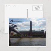 Staatsfluss Postkarte (Vorne/Hinten)