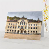 Staatshaus Liechtenstein Karte (Gelbe Blume)