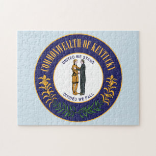 Staatssiegel Kentucky. Puzzle
