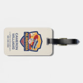 Staatsstolz | Alabama Gepäckanhänger (Rückseite horizontal)