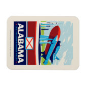 Staatsstolz | Alabama Magnet (Horizontal)
