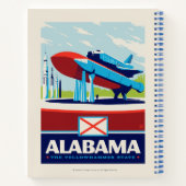 Staatsstolz | Alabama Notizblock (Rückseite)