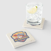 Staatsstolz | Alabama Steinuntersetzer (Seitenansicht)