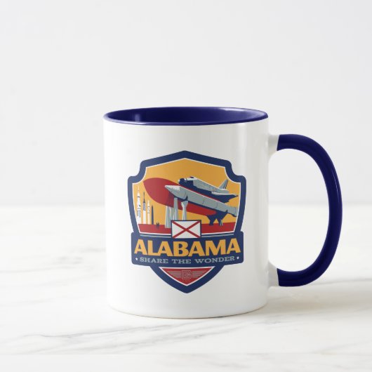 Staatsstolz | Alabama Tasse (Rechts)