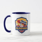 Staatsstolz | Alabama Tasse (Links)