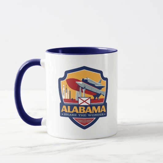 Staatsstolz | Alabama Tasse (Links)
